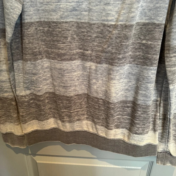 Heritage by Report Collection Long Sleeve Shirt Size Medium Men's Striped Surfer - Picture 7 of 16